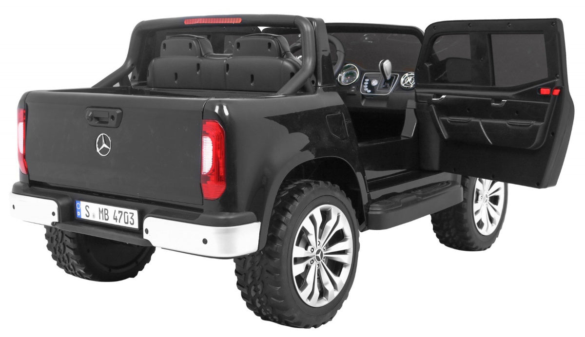 Licencirani auto na akumulator Mercedes Benz X-Class - crni