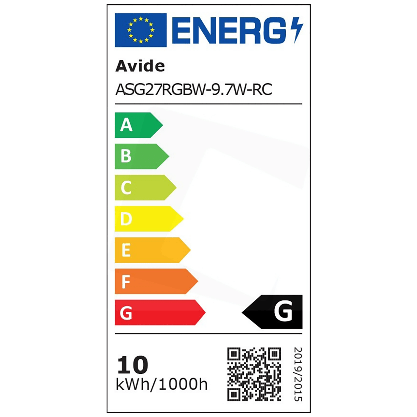Avide Pametna žarnica, LED 9.7W, E27, RGB+W, 2700K, daljinec - Smart LED Globe A60 9.7W