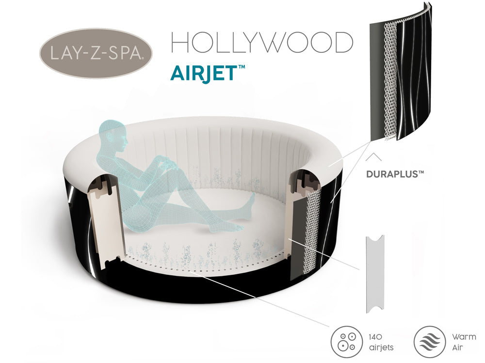 Bestway Lay-Z-Spa HOLLYWOOD