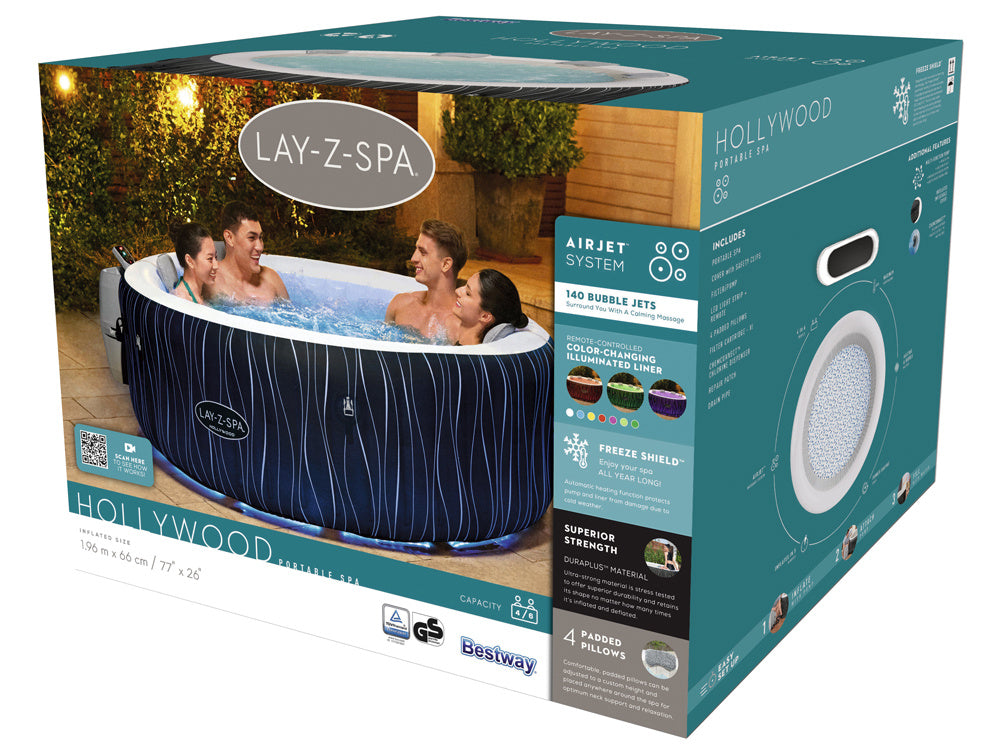 Bestway Lay-Z-Spa HOLLYWOOD