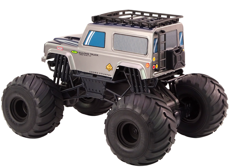 Buggy na daljinsko upravljanje BIG SUV 2.4G RC 1:6  - sivi