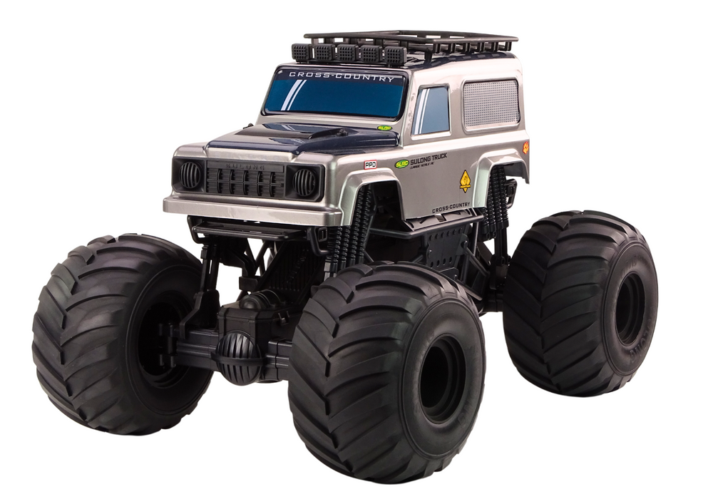 Buggy na daljinsko upravljanje BIG SUV 2.4G RC 1:6  - sivi