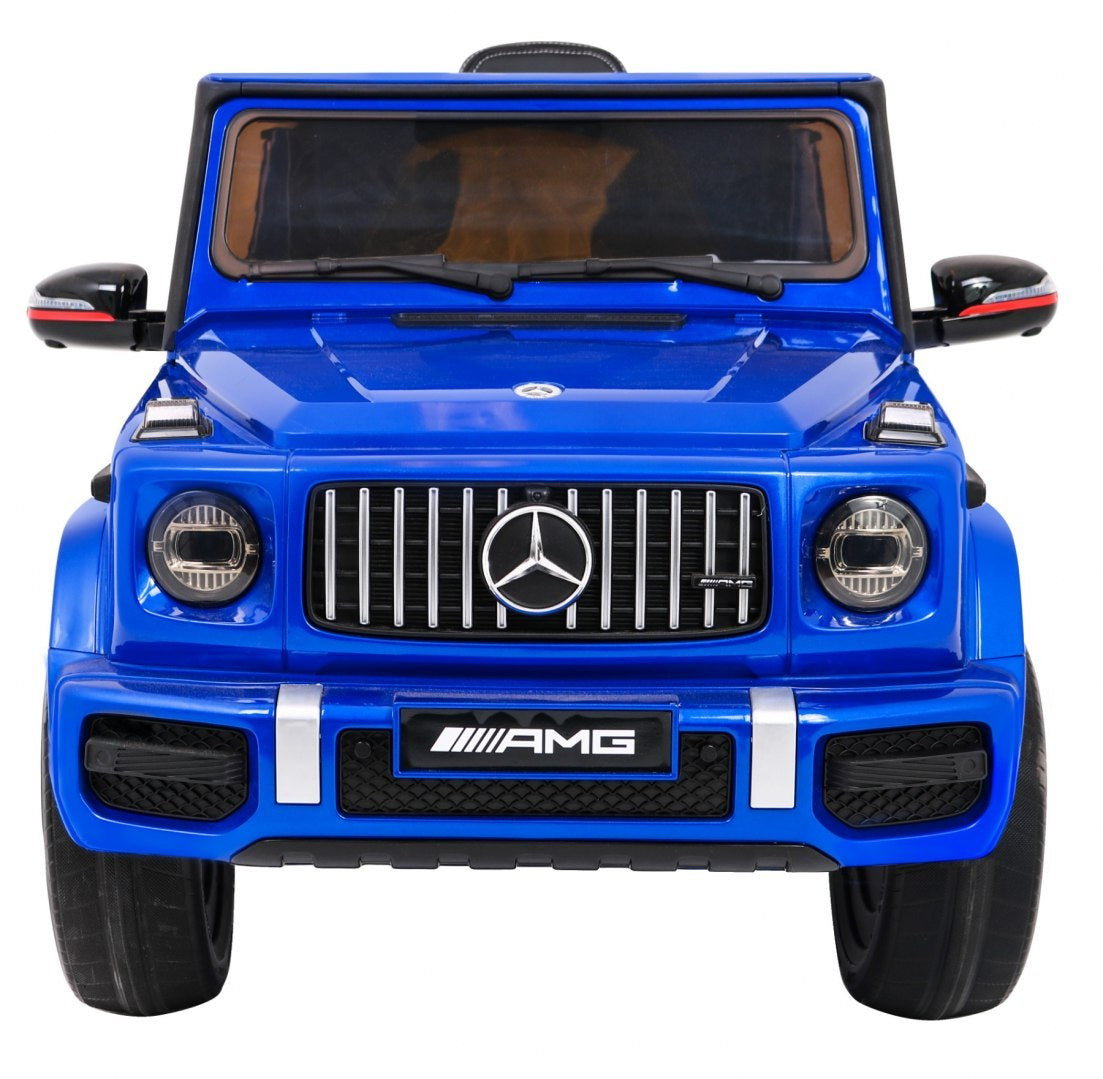 Licencirani auto na akumultor Mercedes G63 - plavi/lakirani