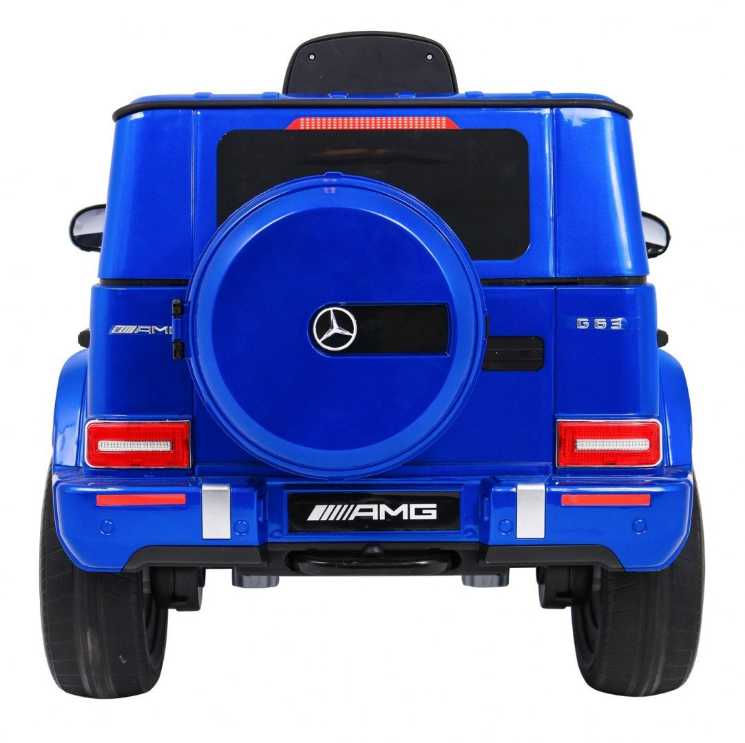 Licencirani auto na akumultor Mercedes G63 - plavi/lakirani