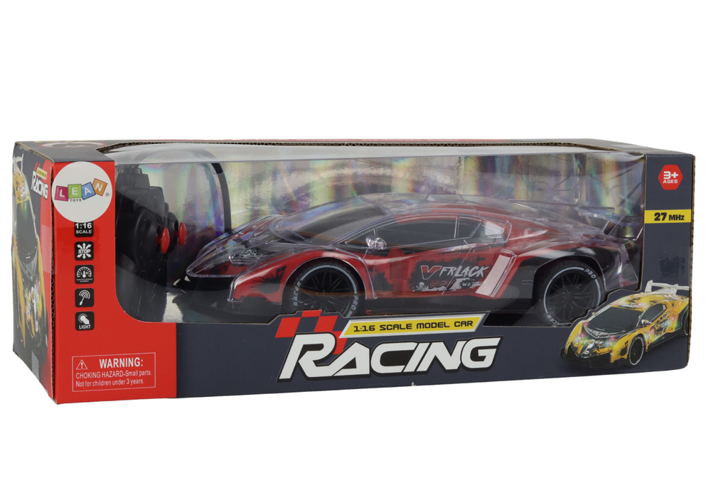 Auto na daljinsko upravljanje  RC Sports Car 1:16 - crveni