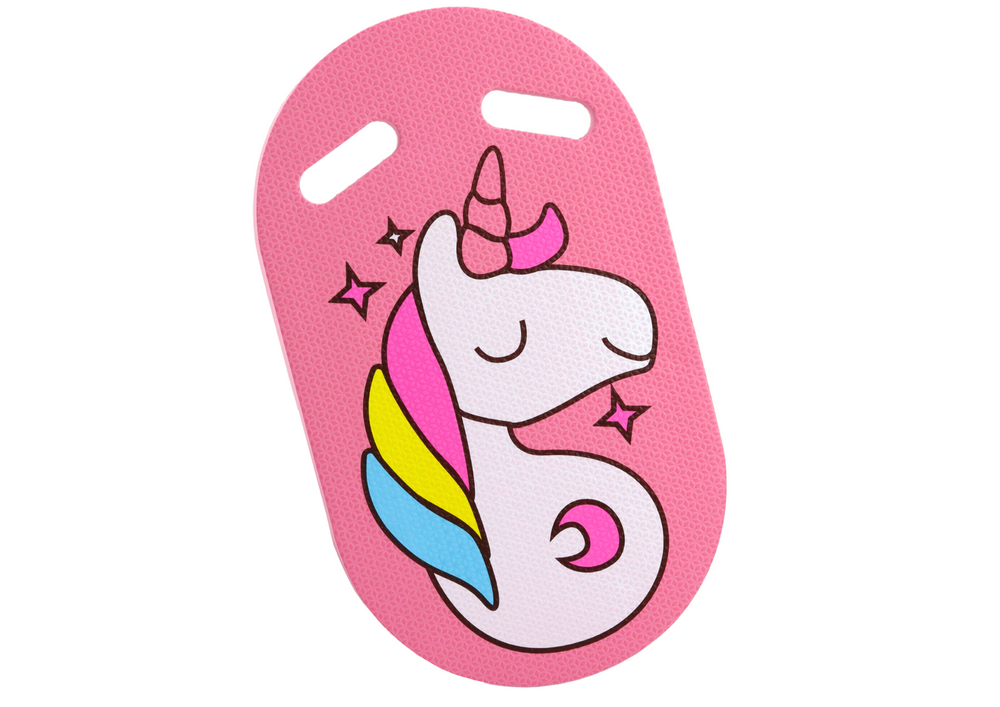Pjenasta podloga za plivanje Unicorn - roza