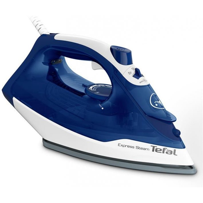 Tefal FV2838 Glačalo za suho & parno glačanje Durilium ploča za glačanje 2400 W Plavo, Bijelo