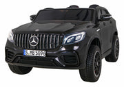 Licencirani auto na akumulator Mercedes GLC63S - dvosjed - crni
