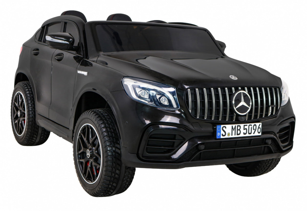 Licencirani auto na akumulator Mercedes GLC63S - dvosjed - crni