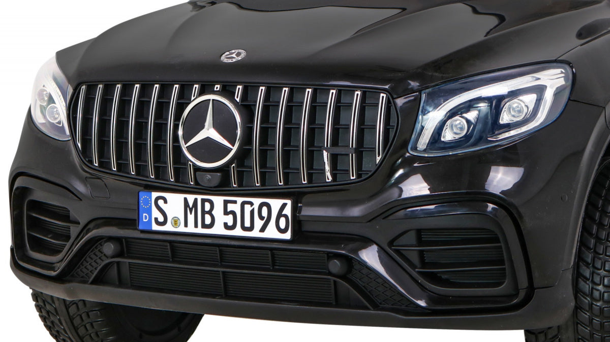 Licencirani auto na akumulator Mercedes GLC63S - dvosjed - crni
