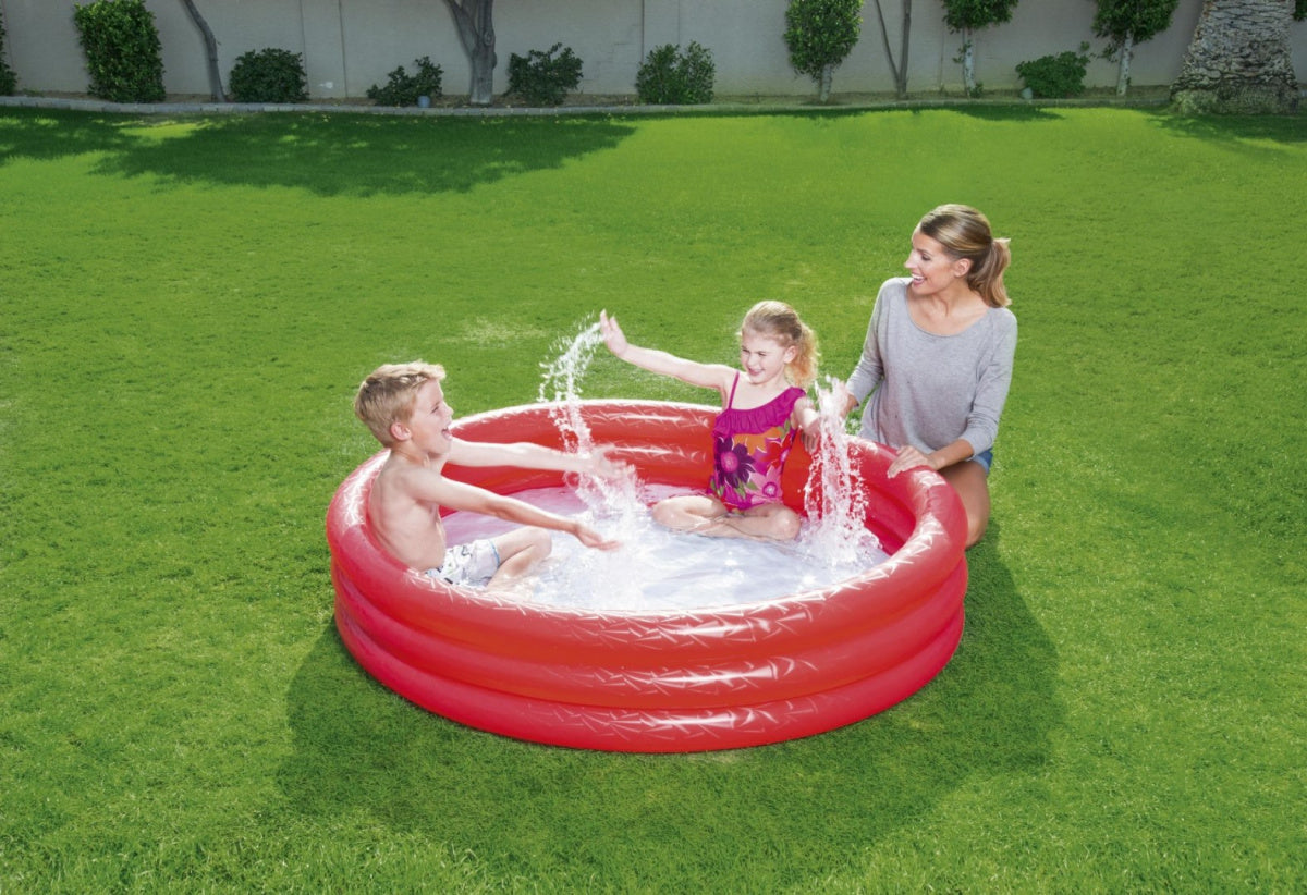 Bazen na napuhavanje - 152 30 cm BESTWAY crveni