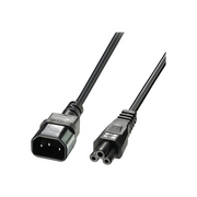 Lindy 30340 strujni kabel Crno 1 m C14 spoj C5 spoj
