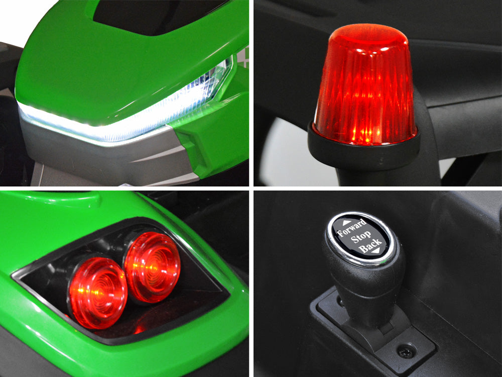 Veliki traktor s prikolicom 4×4 – crveni