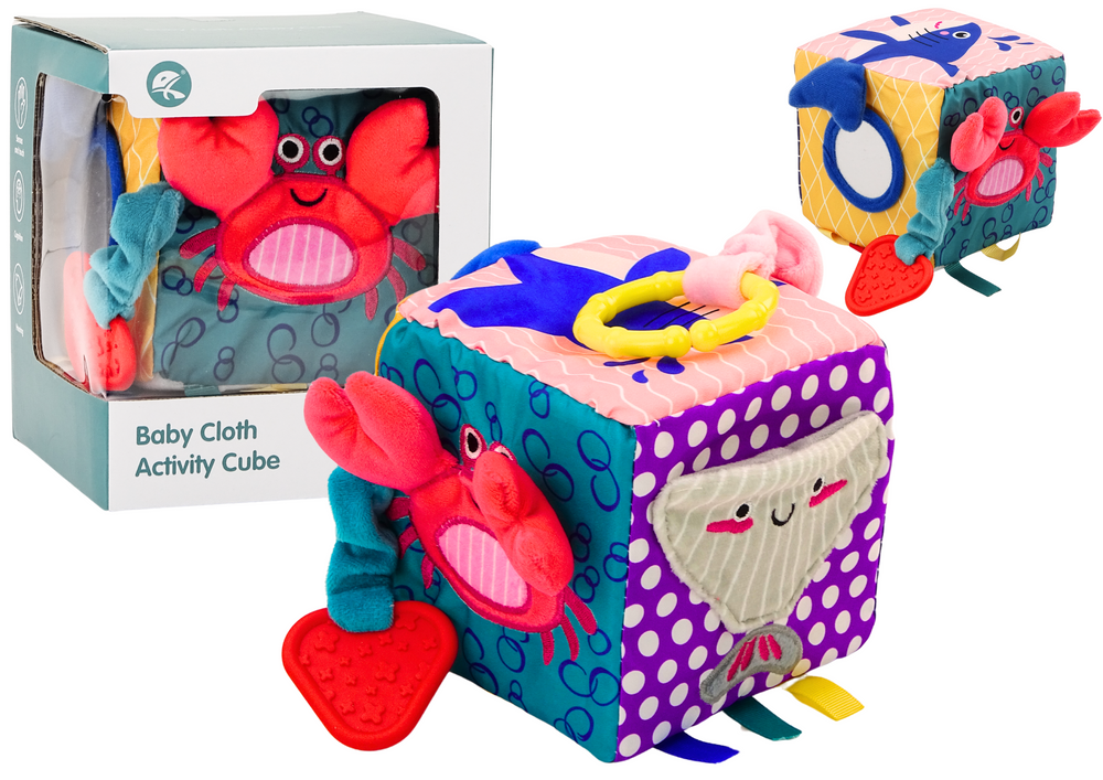 Interaktivna senzorna kocka za djecu Cube - 12 cm