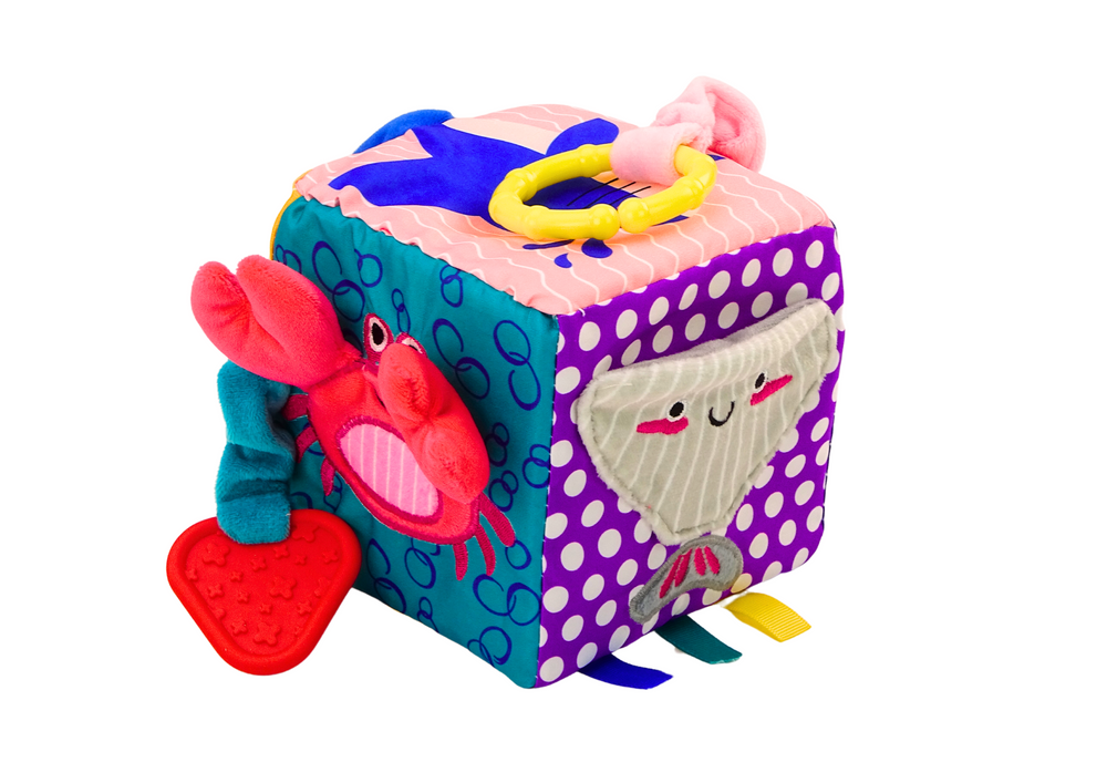 Interaktivna senzorna kocka za djecu Cube - 12 cm