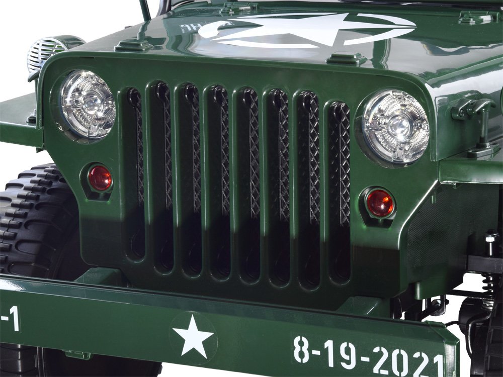 Jeep Willys trosjed – tamno zeleni (4×4)