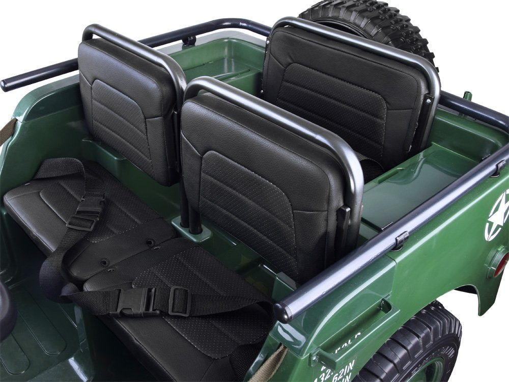 Jeep Willys trosjed – tamno zeleni (4×4)