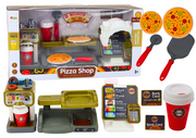 Set Trgovine za igru - Pizza, Aparat za kavu i piće, Blagajna