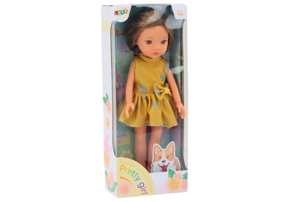 Lutka za igru Long Hair 33cm - žuta
