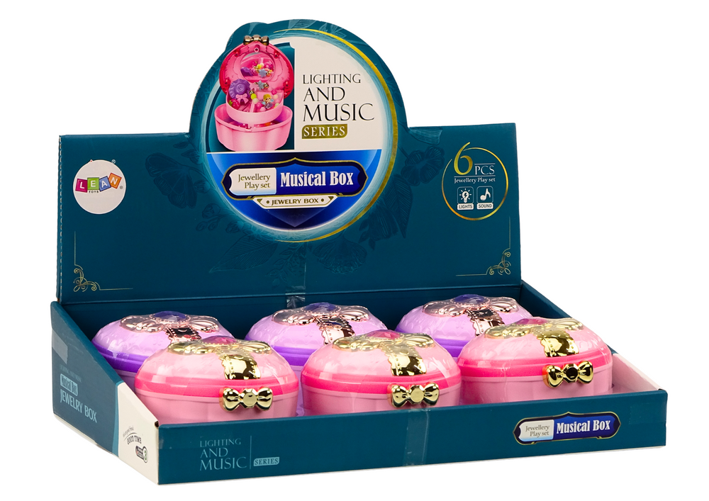 Set Škrinja za izradu nakita - ljubičasta ili roza (birate boju)