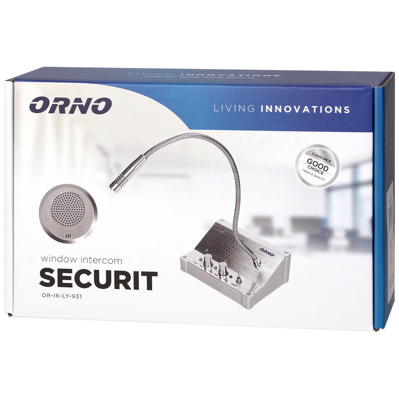 Orno Interkom, žični, dvosmerna komunikacija, Securit - OR-IK-LY-931