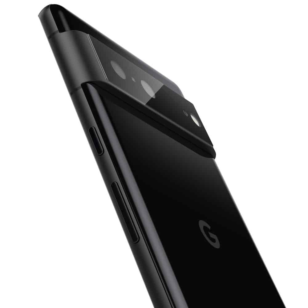 Spigen - Glas.tR EZ Fit Optik.TR steklo za kamero (2 kosa) - Google Pixel 7 - črno