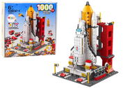 Raketni konstrukcijski set 6in1 Space - 1000 kom