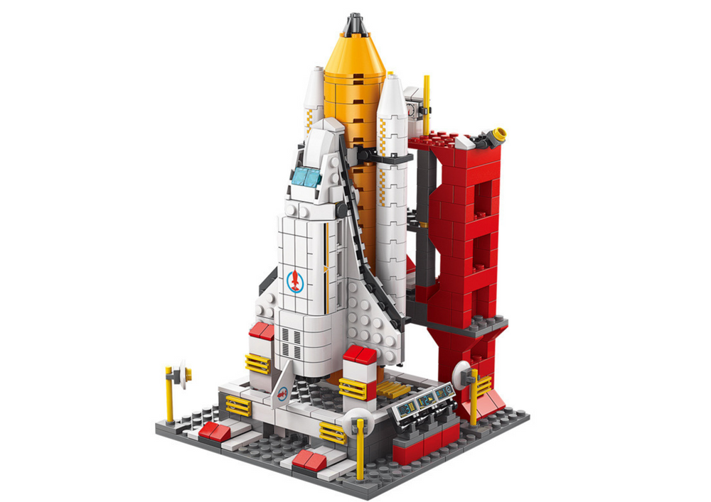 Raketni konstrukcijski set 6in1 Space - 1000 kom