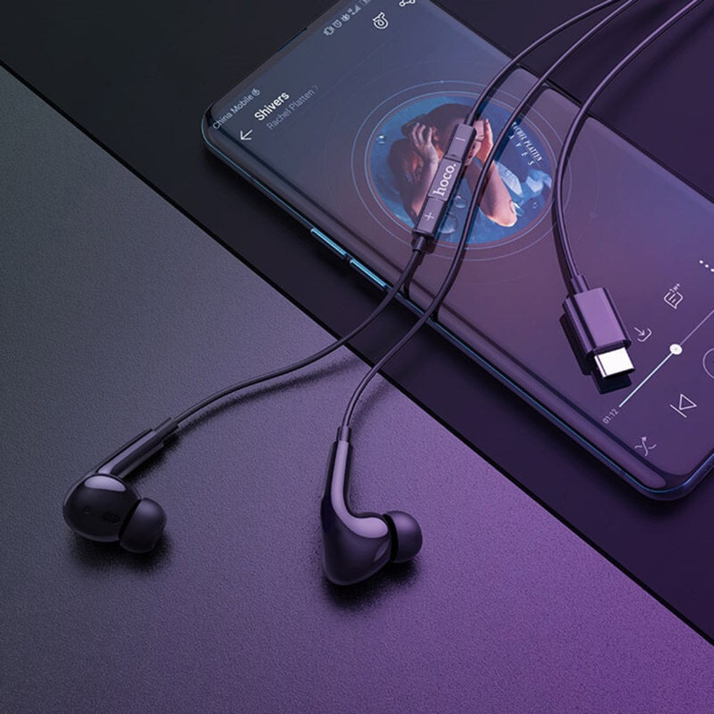 Hoco - Stereo slušalke (M1 Pro) - USB Type-C z mikrofonom, 1,2 m - črne
