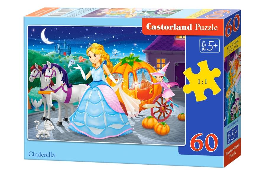 Puzzle Pepeljuga (60 elemenata)