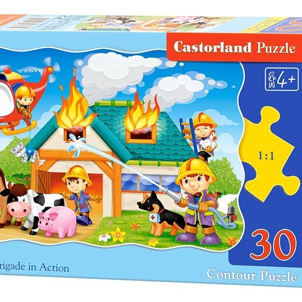 Puzzle Mali vatrogasci (30 elemenata)