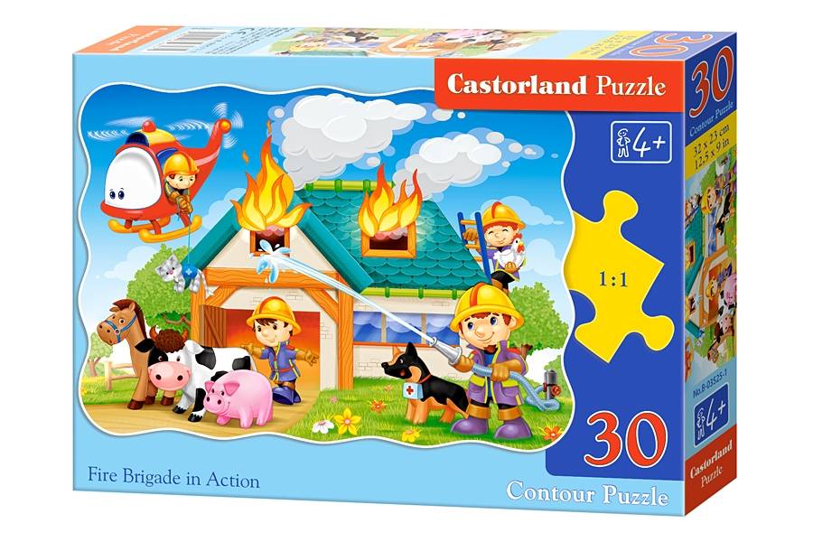 Puzzle Mali vatrogasci (30 elemenata)