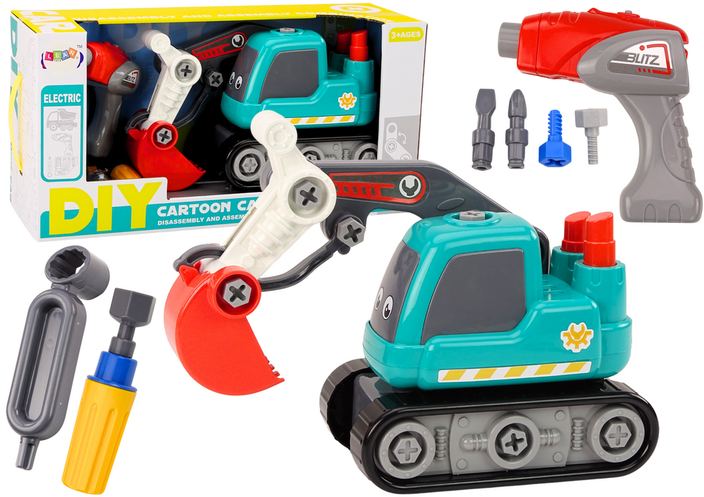 Bager Excavator za sastavljanje s alatom