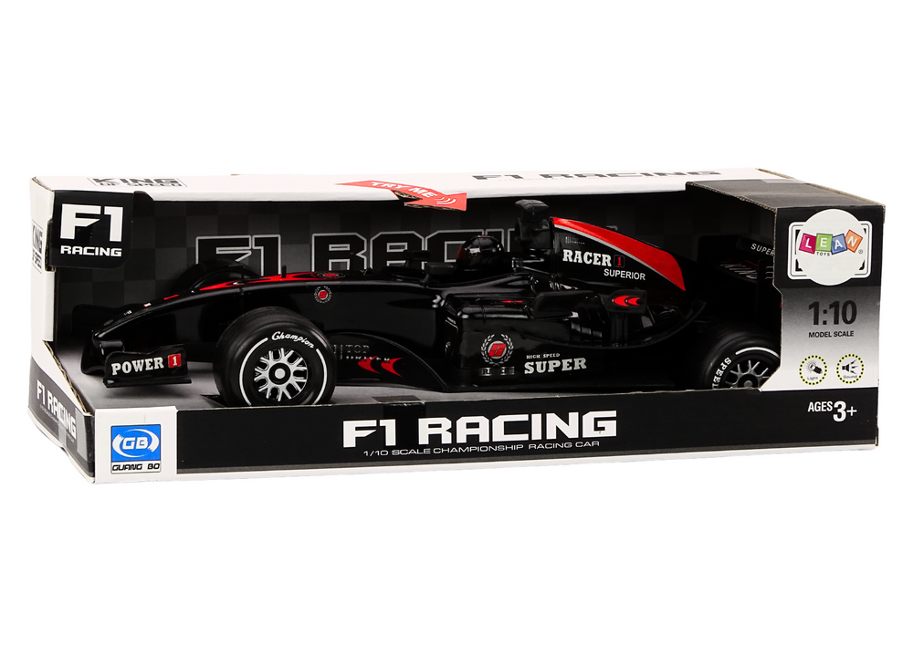 Formula F1 za igru 1:10 sa zvučnim efektima - crna