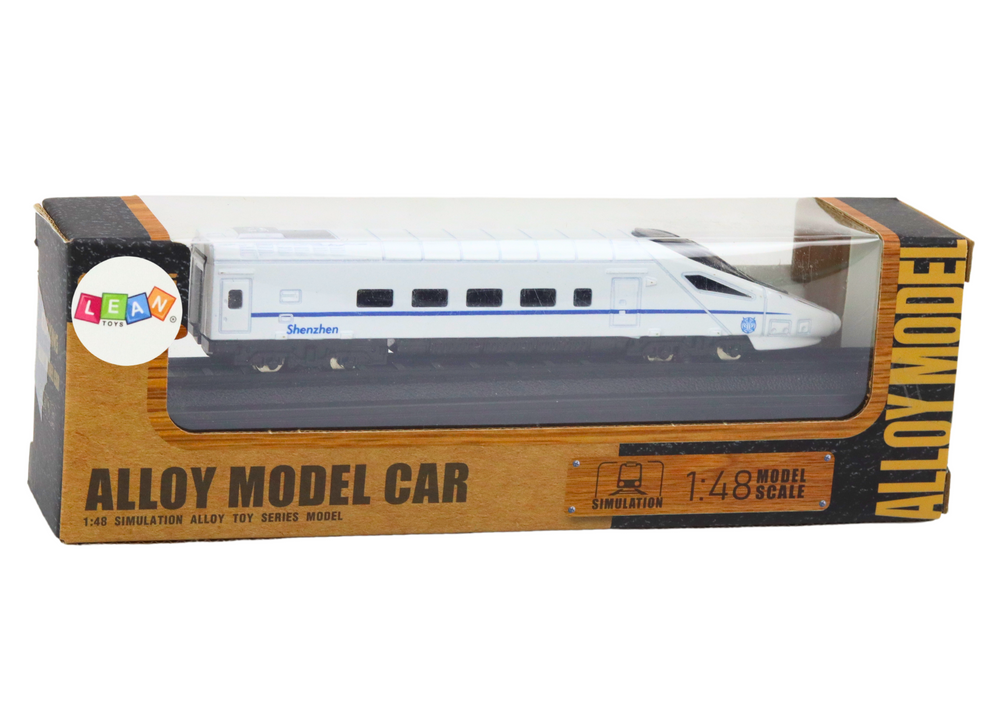 Metalni kolekcijski model vlaka 1:48 - bijeli