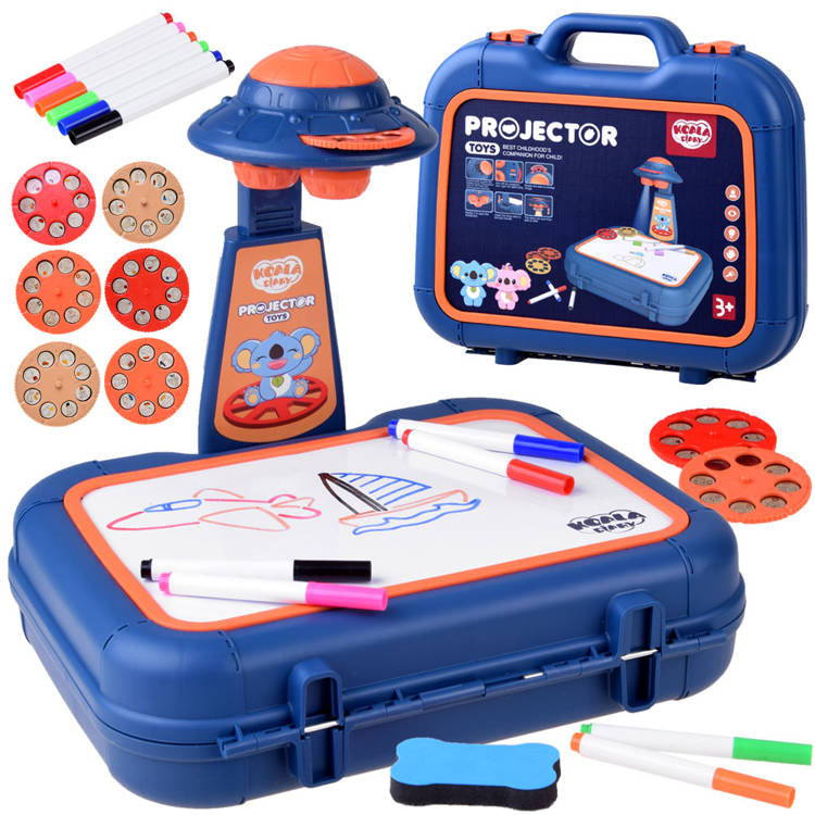Set s projektorom u koferiću blue