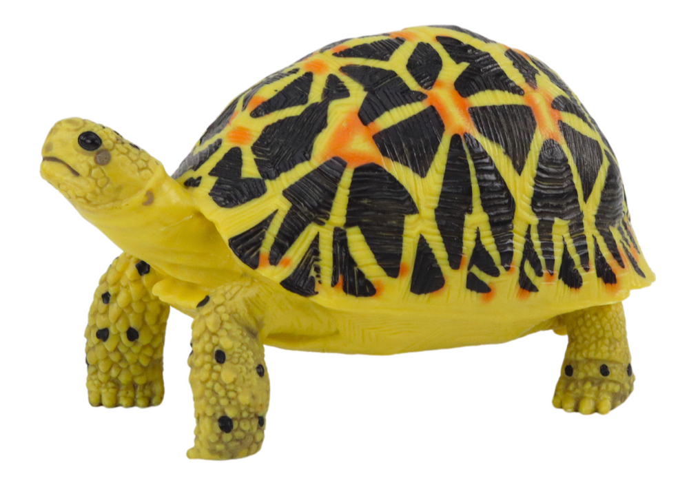 Kolekcionarska figurica Kornjača Reptil -  Žuto/Crna A