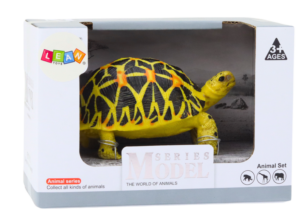 Kolekcionarska figurica Kornjača Reptil -  Žuto/Crna A