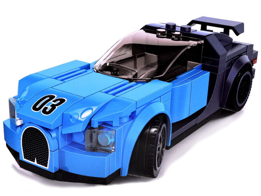 Kockice SuperCar Blue (139 elemenata)