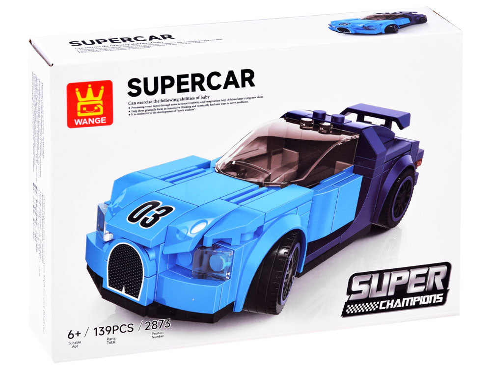 Kockice SuperCar Blue (139 elemenata)