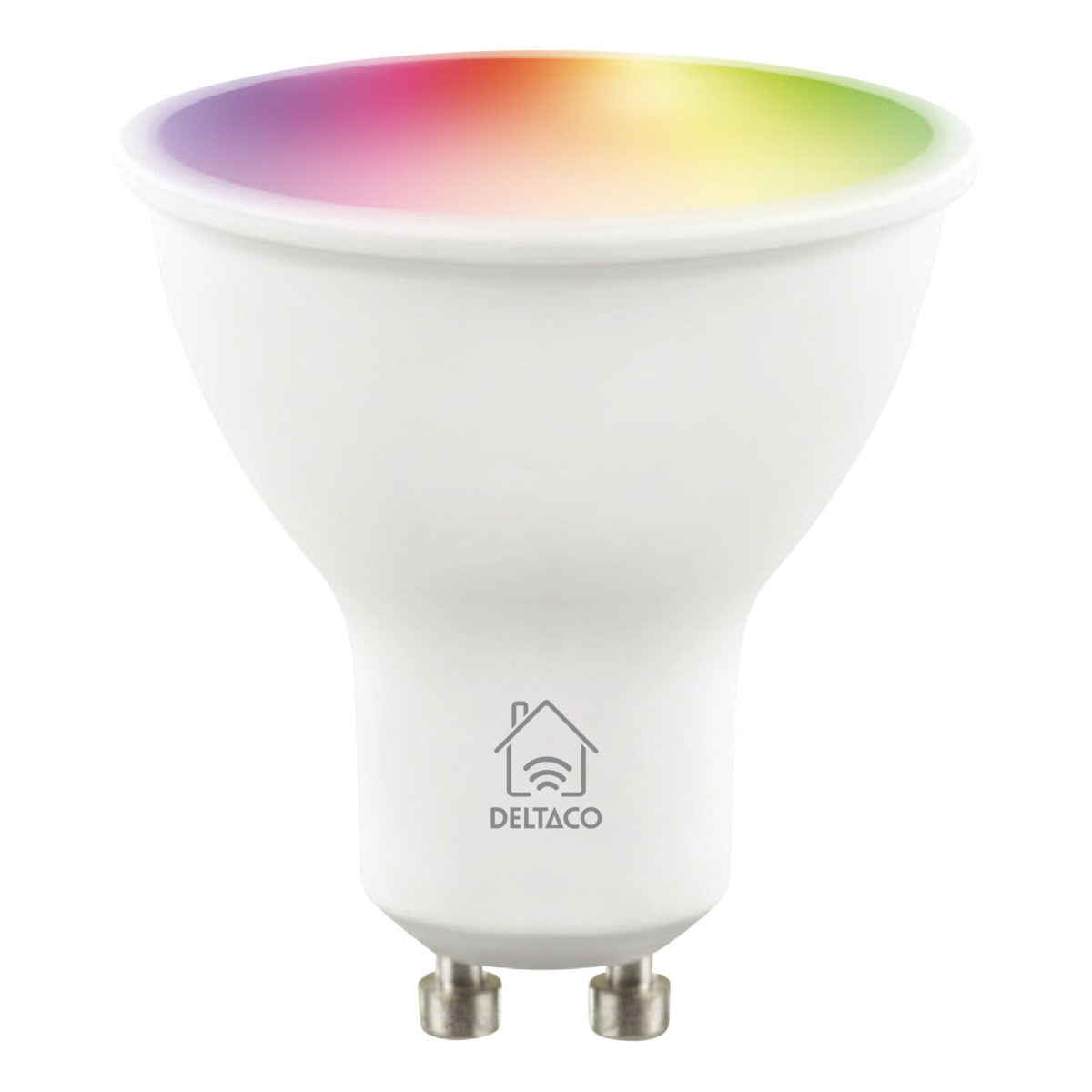 DELTACO SMART HOME LED žarulja, GU10, WiFI 2.4GHz,  RGB