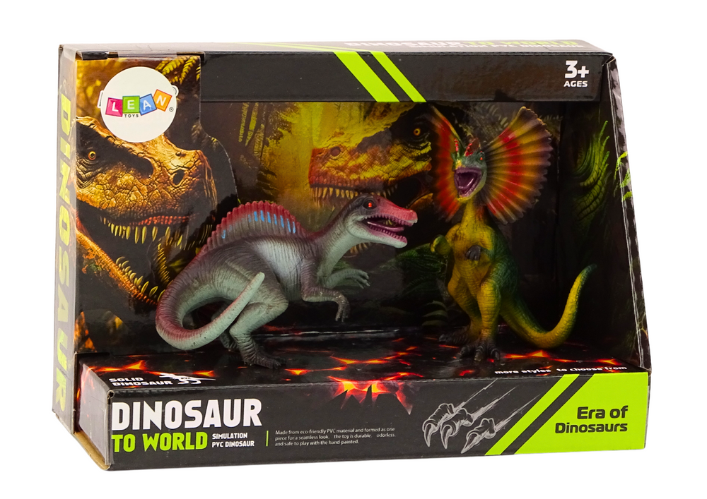 Figurice dinosaura Spinosaurus, Dilophosaurus - 2 kom