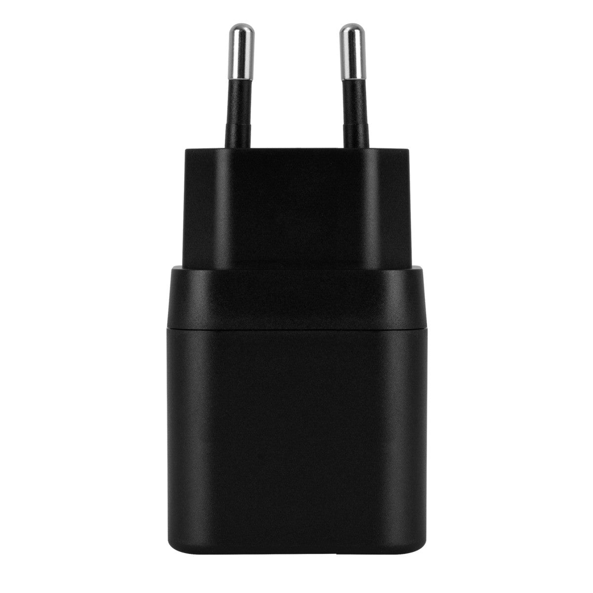 DELTACO Kućni punjač USB-C, 1x USB-C PD, 20 W, CRNI