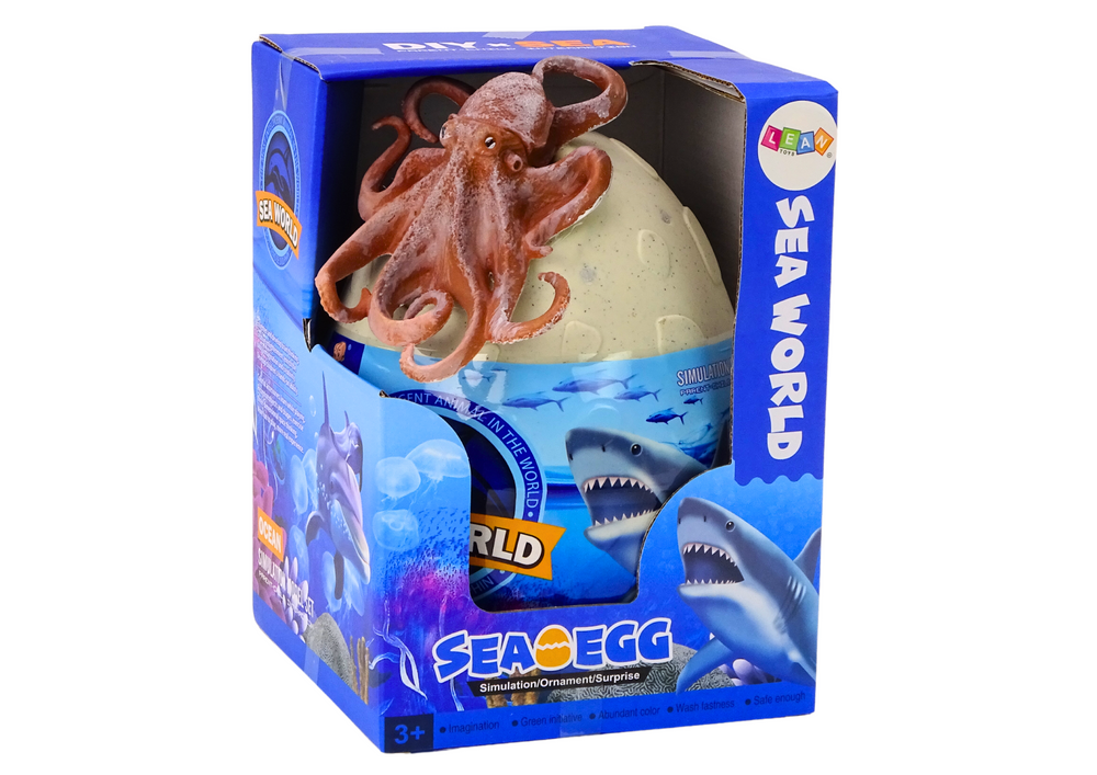 Jaje sa setom figurica morskih životinja - Ocean