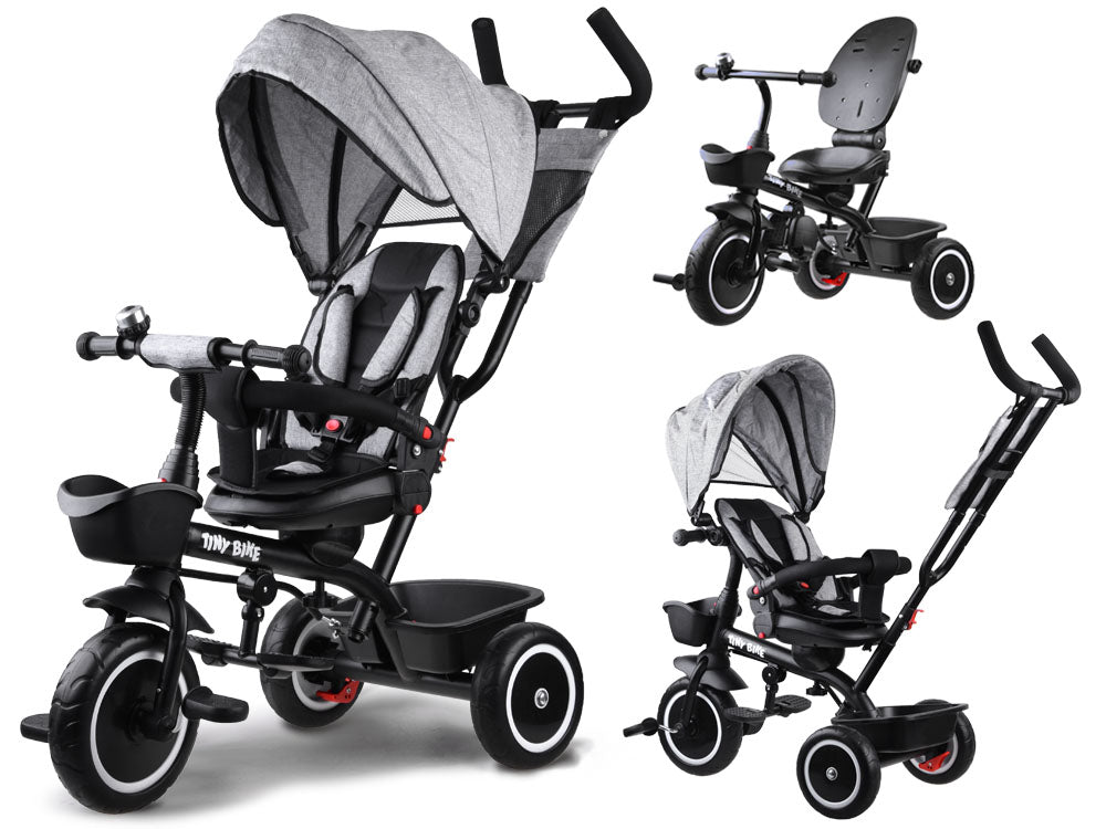 Tricikl Tiny Bike 3u1 – Grey