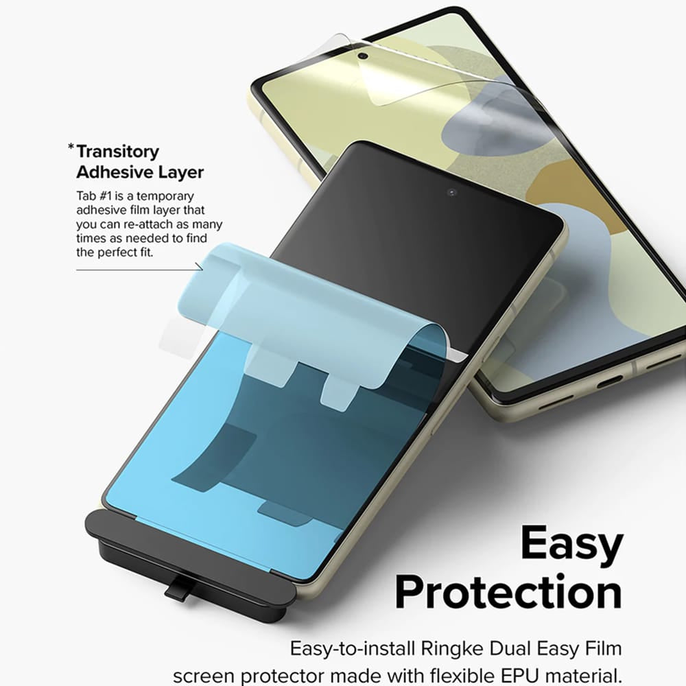 Ringke – Dual Easy Full (2 kosa) za Google Pixel 7 – Clear