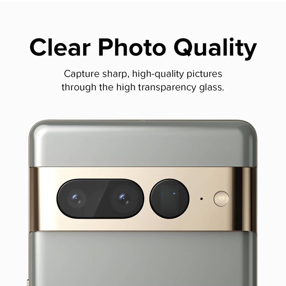 Ringke - Zaščitno steklo za kamero (komplet 3 kosov) - Google Pixel 7 Pro - prozorno