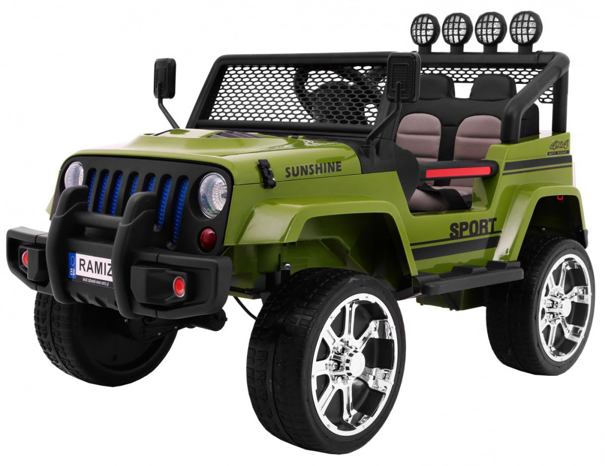 Auto na akumulator NEW Raptor DRIFTER 4 x 4 - zeleni