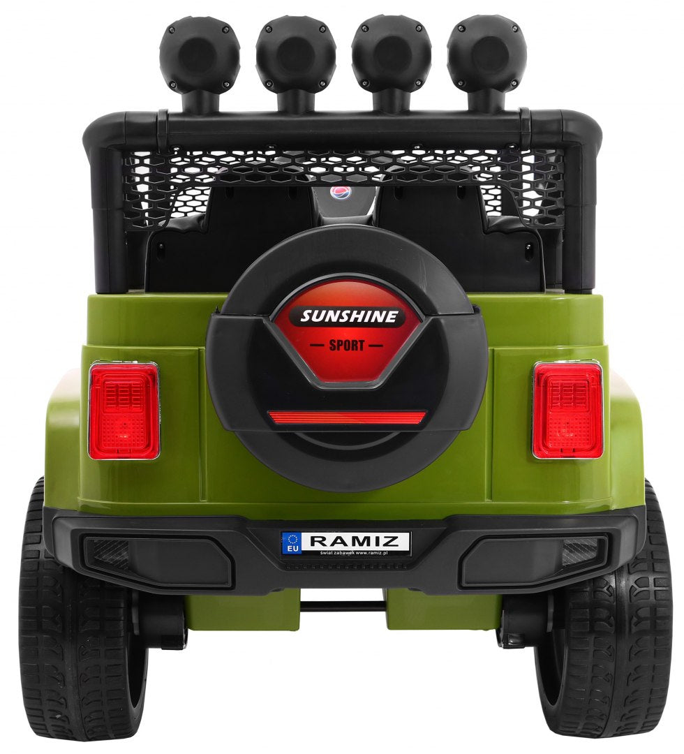 Auto na akumulator NEW Raptor DRIFTER 4 x 4 - zeleni