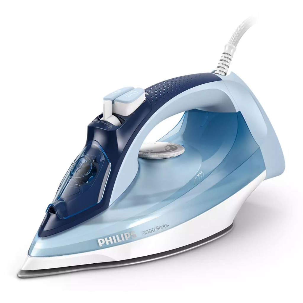 Philips 5000 series DST5030/20 glačalo Pegla na paru SteamGlide Plus podnica glačala 2400 W Plavo